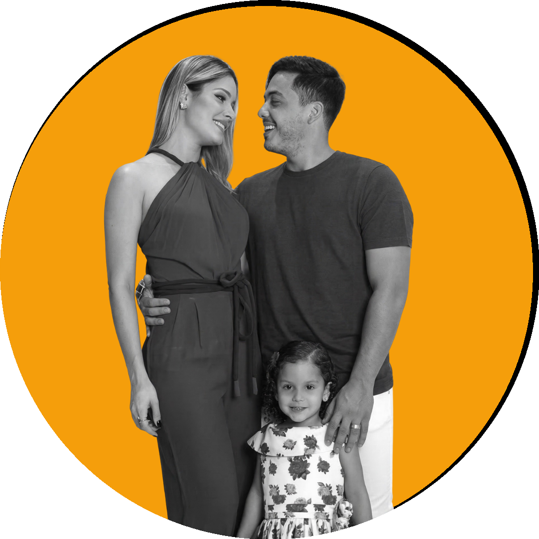 Wesley Safadão com sua família